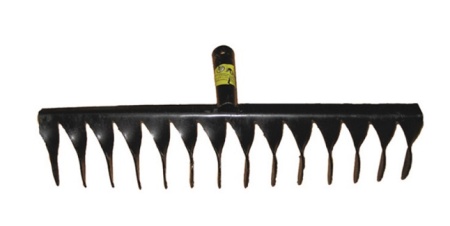 Грабли 12-зубые, витой зуб