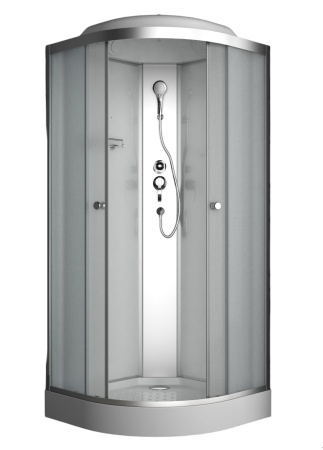 Душевая кабина ODA 8401 80*80 матовое стекло/низкий поддон