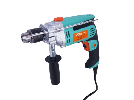 яID2199A Дрель ударная Sturm!, 980Вт, 0-2800об/мин, 0-42000уд/мин, патрон 13мм, метал редукт