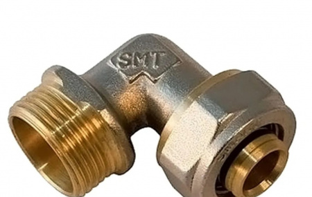 Угольник для м/п 16х3/4 н.р.(L16*3/4M-А латунь)