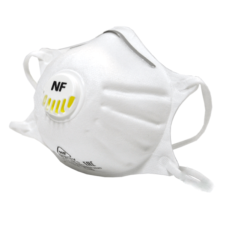 Респиратор NF811V формованный c клапаном, FFP1