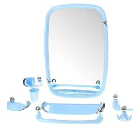 Набор для ванной Berossi Вива Классик 10208 голубой