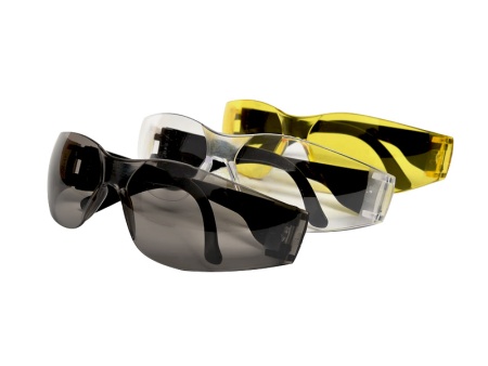 Очки защитные удар.проч., поликарбонат открытого типа, желтые
