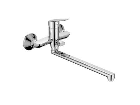 Смеситель для ванны шар. L-30 с переключателем душа хром Кристалл 201040 Антей