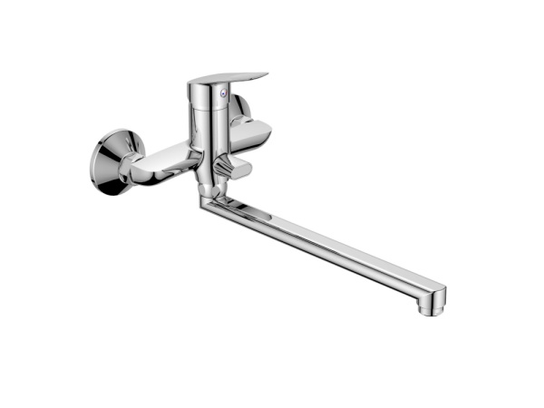 Смеситель для ванны шар. L-30 с переключателем душа хром Кристалл 201040 Антей