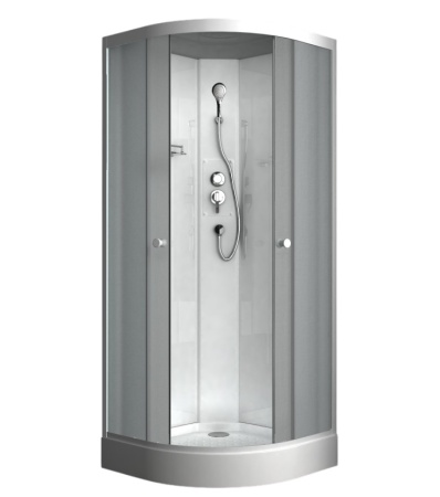 Душевая кабина BST 8520 85*85*215 матовое стекло/низкий поддон