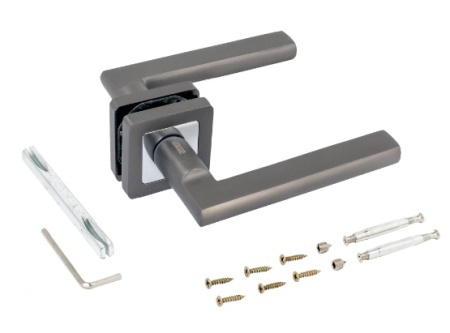 Комплект ручек Аллюр Венсан MBN (2640) графит