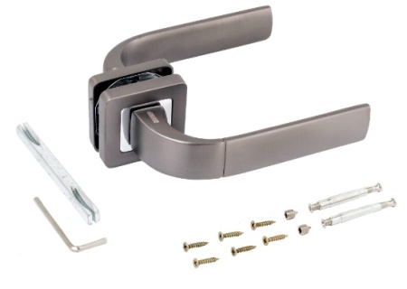 Комплект ручек Аллюр Денио MBN (2240) графит