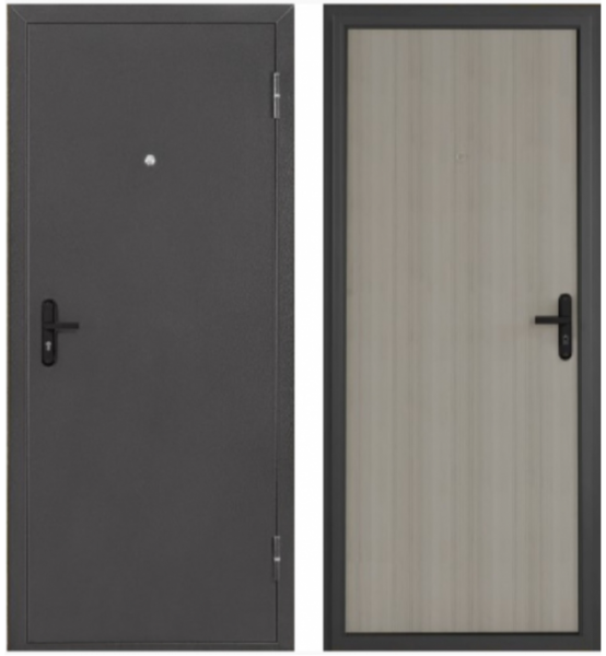 Дверь мет. Спец PRO Мет/Графит 2060*860 Левая